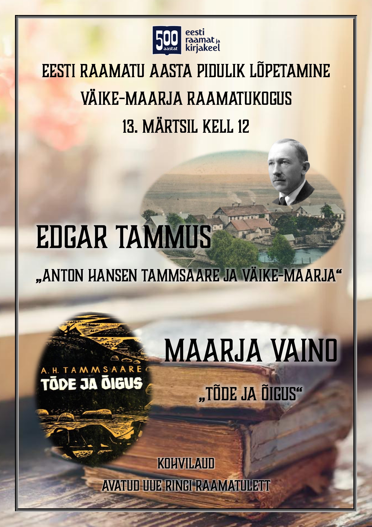 EESTI RAAMATU AASTA PIDULIK LÕPETAMINE page 0001